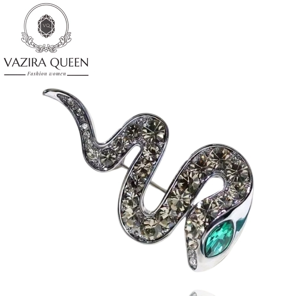 VQ Snake Brooch